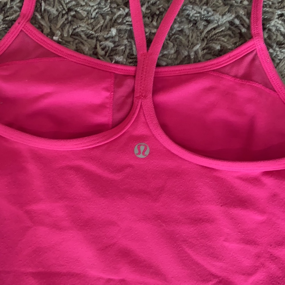 pink lululemon tank top - Picture 3 of 4